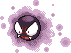 Gastly Pixel Art gen4_platinum - Pokemon Gallery