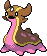 Gastrodon Pixel Art gen4_platinum - Pokemon Gallery