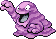 Grimer Pixel Art gen4_platinum - Pokemon Gallery