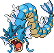 Gyarados Pixel Art gen4_platinum - Pokemon Gallery