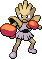 Hitmonchan Pixel Art gen4_platinum - Pokemon Gallery