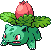 Ivysaur Pixel Art gen4_platinum - Pokemon Gallery