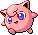 Jigglypuff Pixel Art gen4_platinum - Pokemon Gallery