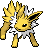 Jolteon Pixel Art gen4_platinum - Pokemon Gallery