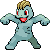 Machop Pixel Art gen4_platinum - Pokemon Gallery