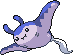 Mantine Pixel Art gen4_platinum - Pokemon Gallery