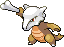 Marowak Pixel Art gen4_platinum - Pokemon Gallery