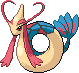 Milotic Pixel Art gen4_platinum - Pokemon Gallery