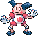 Mr.%20Mime Pixel Art gen4_platinum - Pokemon Gallery