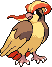 Pidgeot Pixel Art gen4_platinum - Pokemon Gallery