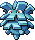 Pineco Pixel Art gen4_platinum - Pokemon Gallery