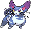 Purugly Pixel Art gen4_platinum - Pokemon Gallery