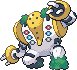 Regigigas Pixel Art gen4_platinum - Pokemon Gallery