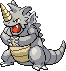 Rhydon Pixel Art gen4_platinum - Pokemon Gallery