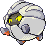 Shelgon Pixel Art gen4_platinum - Pokemon Gallery