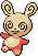 Spinda Pixel Art gen4_platinum - Pokemon Gallery