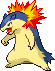 Typhlosion Pixel Art gen4_platinum - Pokemon Gallery