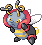 Volbeat Pixel Art gen4_platinum - Pokemon Gallery