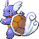 Wartortle Pixel Art gen4_platinum - Pokemon Gallery