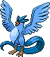 Articuno Pixel Art gen5_black-white - Pokemon Gallery