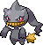 Banette Pixel Art Grid - Pokemon Gallery