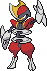 Bisharp Pixel Art gen5_black-white - Pokemon Gallery