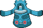 Bronzong Pixel Art Grid - Pokemon Gallery