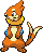 Buizel Pixel Art gen5_black-white - Pokemon Gallery