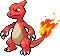 Charmeleon Pixel Art Grid - Pokemon Gallery