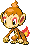 Chimchar Pixel Art Grid - Pokemon Gallery