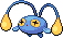 Chinchou Pixel Art Grid - Pokemon Gallery