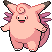 Clefable Pixel Art Grid - Pokemon Gallery