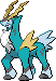 Cobalion Pixel Art Grid - Pokemon Gallery