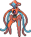 Deoxys Pixel Art Grid - Pokemon Gallery