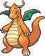 Dragonite Pixel Art Grid - Pokemon Gallery