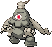 Dusclops Pixel Art gen5_black-white - Pokemon Gallery