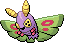 Dustox Pixel Art Grid - Pokemon Gallery