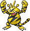 Electabuzz Pixel Art Grid - Pokemon Gallery