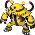 Electivire Pixel Art gen5_black-white - Pokemon Gallery