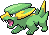 Electrike Pixel Art Grid - Pokemon Gallery