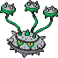 Ferrothorn Pixel Art gen5_black-white - Pokemon Gallery