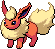 Flareon Pixel Art Grid - Pokemon Gallery