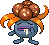 Gloom Pixel Art gen5_black-white - Pokemon Gallery