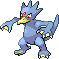 Golduck Pixel Art Grid - Pokemon Gallery