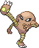 Hitmonlee Pixel Art Grid - Pokemon Gallery