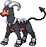 Houndoom Pixel Art Grid - Pokemon Gallery