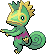 Kecleon Pixel Art Grid - Pokemon Gallery