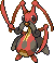 Kricketune Pixel Art gen5_black-white - Pokemon Gallery