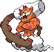 Landorus Pixel Art gen5_black-white - Pokemon Gallery