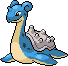 Lapras Pixel Art gen5_black-white - Pokemon Gallery